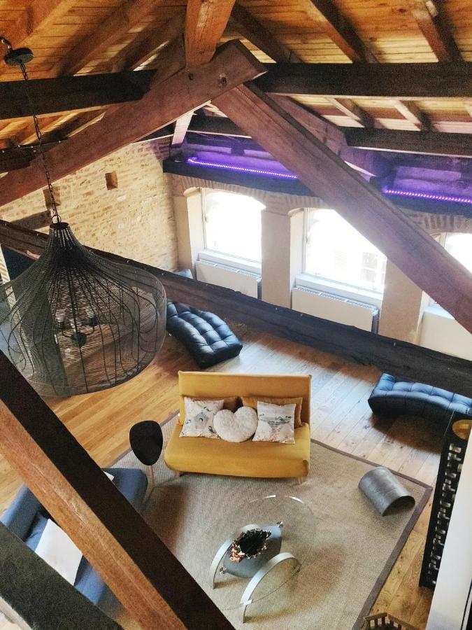 Chez Fanny - Le Loft - Centre Historique Cahors Cathedrale Apartment Luaran gambar